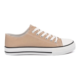 Shelvt Sneaker materiali da donna beige