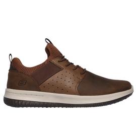 Skechers Schechers Delson Axton Sneakers 65870-CDB marrone