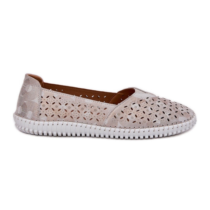 EVento SCARPE GOLDEN-GRIE DOME SCAGLIA Openwork grigio