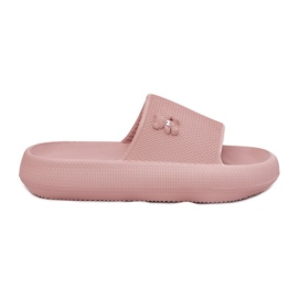 Flip di schiuma femminile Flip sulla piattaforma con un orsacchiotto Vinceza 75210 Pink rosa
