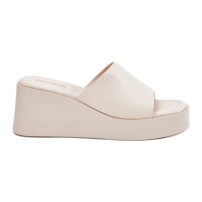 Inna Infradito da donna su cuoio anchoico beige luminoso