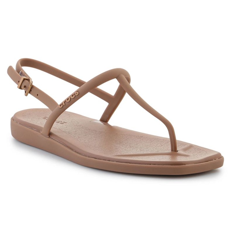 Crocs Miami Thong Flip Sandals 209793-2JJ marrone