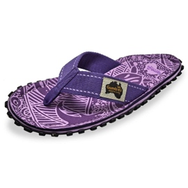 Gumbies Gambies giapponese Islander Flip-Flops Unisex Purple Signature Gu-Fisl151 viola