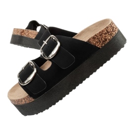 Lee Cooper LCW-25-35-3493L Flip Flops nero