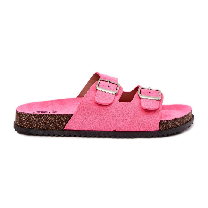 Inna Infradito da donna con morsetti al neon rosa