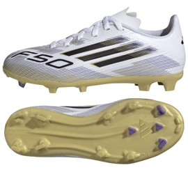 ADIDAS F50 League FG/MG JH7745 SCARPE DELLA bianco
