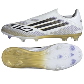 ADIDAS F50 League LL FG/MG JH7736 SCARPE DI COLLIO bianco
