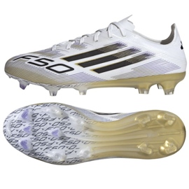 ADIDAS F50 PRO FG JH7686 SCARPE DI COLLIO bianca