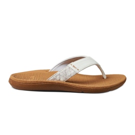 Flip -flops Reef Santa Ana Cloud Cloud7130 bianco