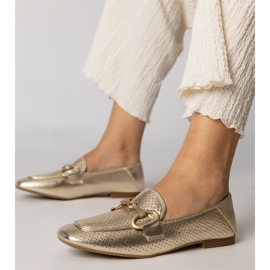 Golden Ballerinas Elegant Women con un ornamento d'oro