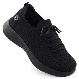 Scarpe sportive femminili Vinceza 17366 Nero