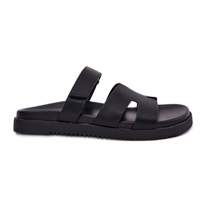 Infradito da donna con Vinceza 17401 Velcro nero