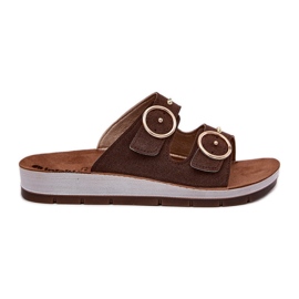 Comodi donne inblu da donna cp000054 flip marrone
