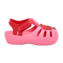 Velcro Sandals per bambini Fruit 83615 Ipanema estate xiv rosa-rosso
