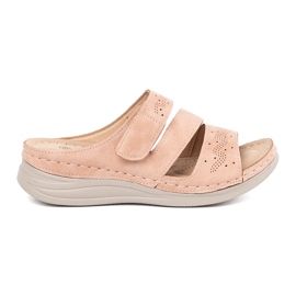 Seastar Flip rosa chiaro su un cuneo basso