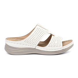 Seastar Cut COUND BIANCO -Flip infradito