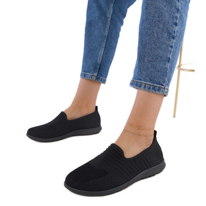 Sneaker da donna nera nero