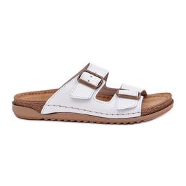 Flip in pelle Flip con Inblu AA0002KO BIANCO