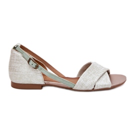 Maciejka Flat Sandals 04614-46 Mint verde