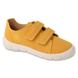 Befado sportivo per bambini Velcro 909P001 giallo