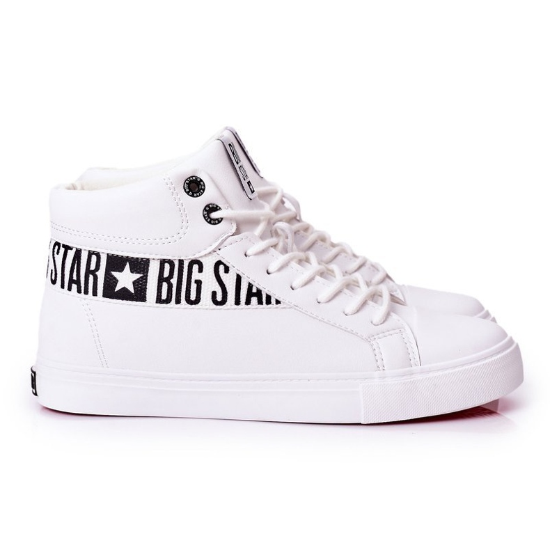 Sneakers Uomo Basse Big Star Alte Bianche EE174340 bianca