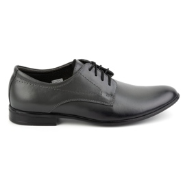 Olivier Scarpe da uomo in pelle formale 292l grigio
