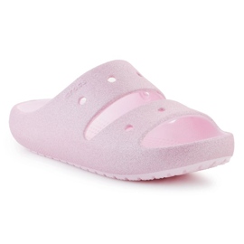 Crocs classico sandalo glitter V2 209705-6W rosa