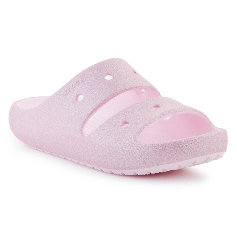 Crocs classico sandalo glitter V2 209705-6W rosa