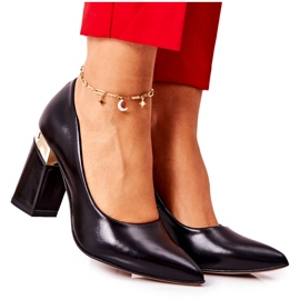 Lewski Shoes Décolleté in pelle Lewski 3117 Nero