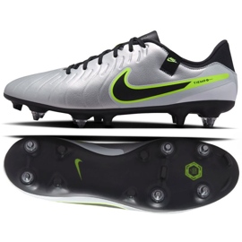 Nike Tiempo Legend 10 Academy SG-Pro AC DV4338-001 Scarpe argento
