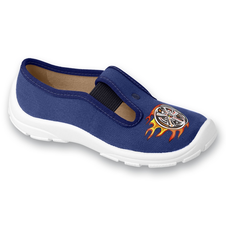 BEFADO RAGAZZO SLIPERS 975X200 con applicazione blu