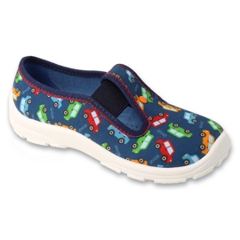 BEFADO RAGAZZO SLIPERS 975X194 MOTIF AUTO blu