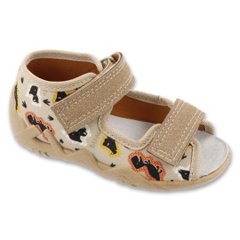 Inserto in pelle Befado 350p057 per bambini beige