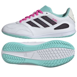 Adidas Super Sala III nelle scarpe da calcio JR5400 bianco