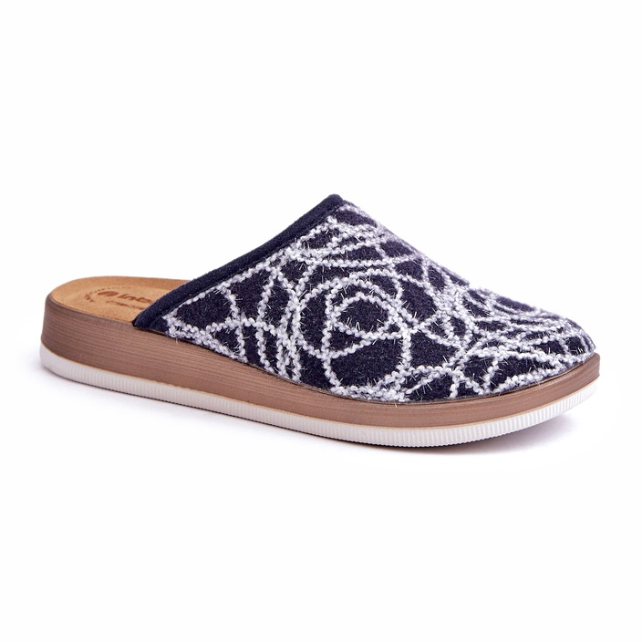 Ciabatte Lucide da Donna Inblu CT000028 Blu Navy