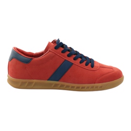 Sneakers sportive DK 83104 rosse rosso blu navy