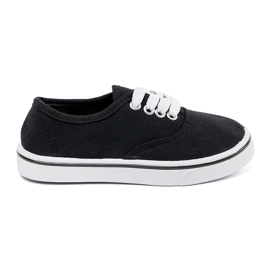 Sneaker per bambini neri classici nero
