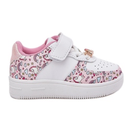 Scarpe sportive per le scarpe da ginnastica per bambini bianca
