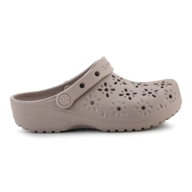Crocs classico floreale tagliato clog 210927-214 Flip-flops beige