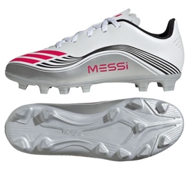 ADIDAS F50 Messi Club FG/MG JP7457 SCARPE DI CALCIO bianco