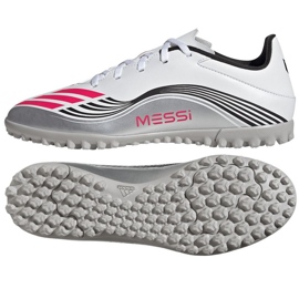 ADIDAS F50 Messi Club TF JP7445 SCARPE DELLA bianco