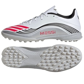ADIDAS F50 MESSI League TF JP7448 SCARPE DELLA bianco