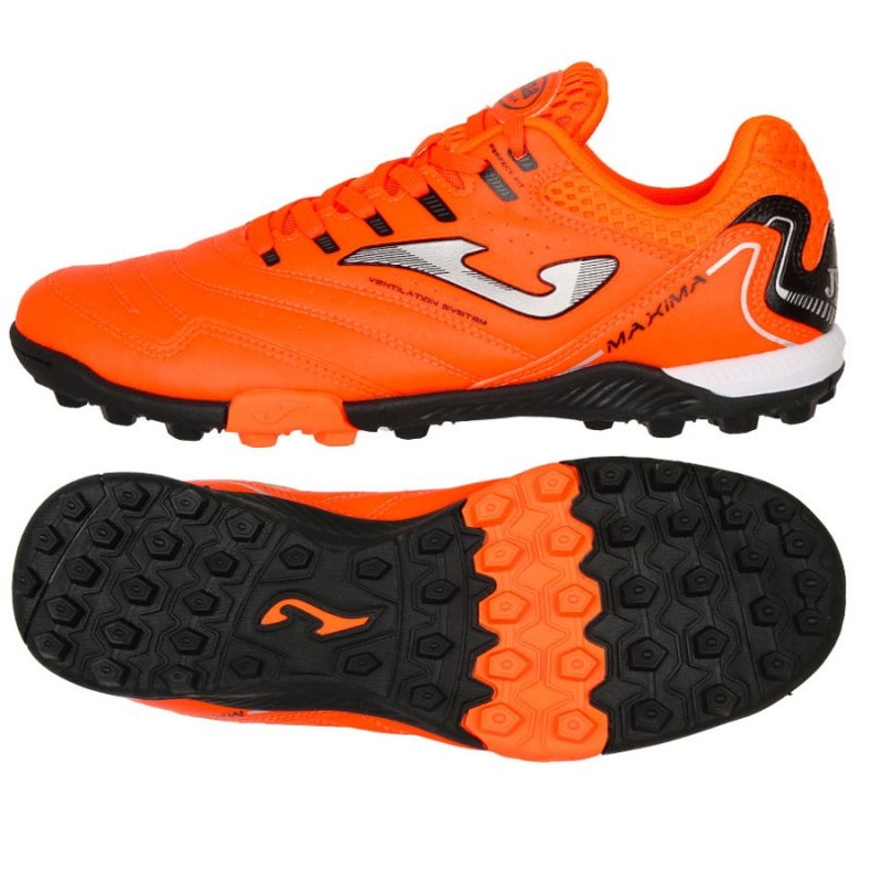 Joma Maxima 2508 TF MAXW2508TF SCARPE COLLIO arancia