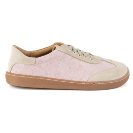 Scarpe da donna a piedi nudi da donna Olivier Eliza Pink Flowers rosa