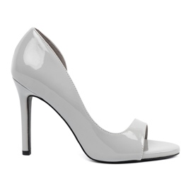 Goodin Spille grigie con punta aperta grigio