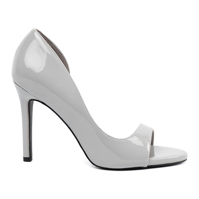 Goodin Spille grigie con punta aperta grigio