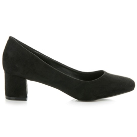 Vices New Collection Décolleté classiche in camoscio nero