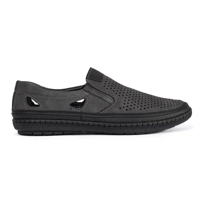 Scarpe da lavoro grigie per uomini grigio