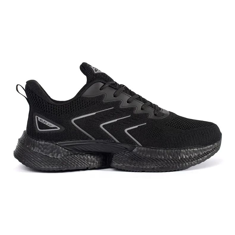 Vico Scarpe sportive per uomini neri nero