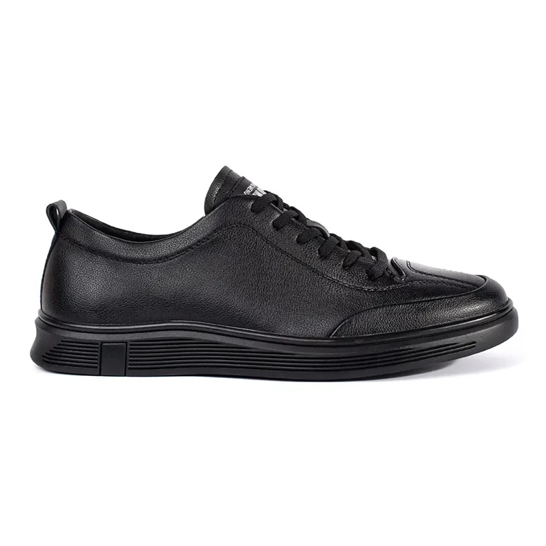 Sneaker maschili a bassa ecocula nero